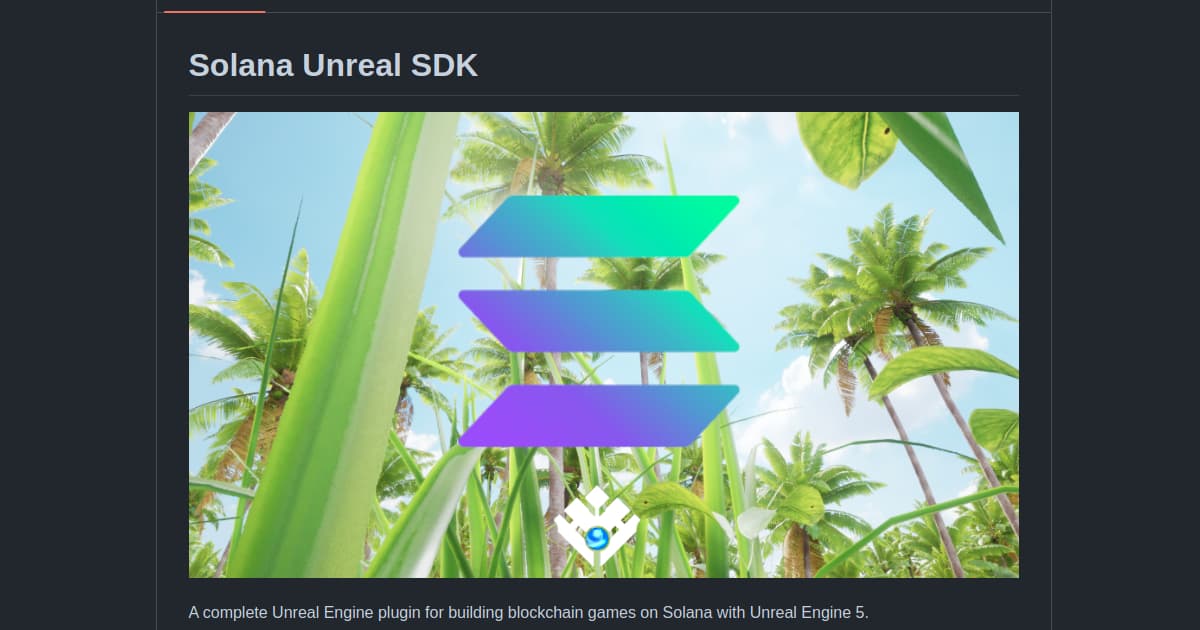 Bifrost Solana Unreal SDK