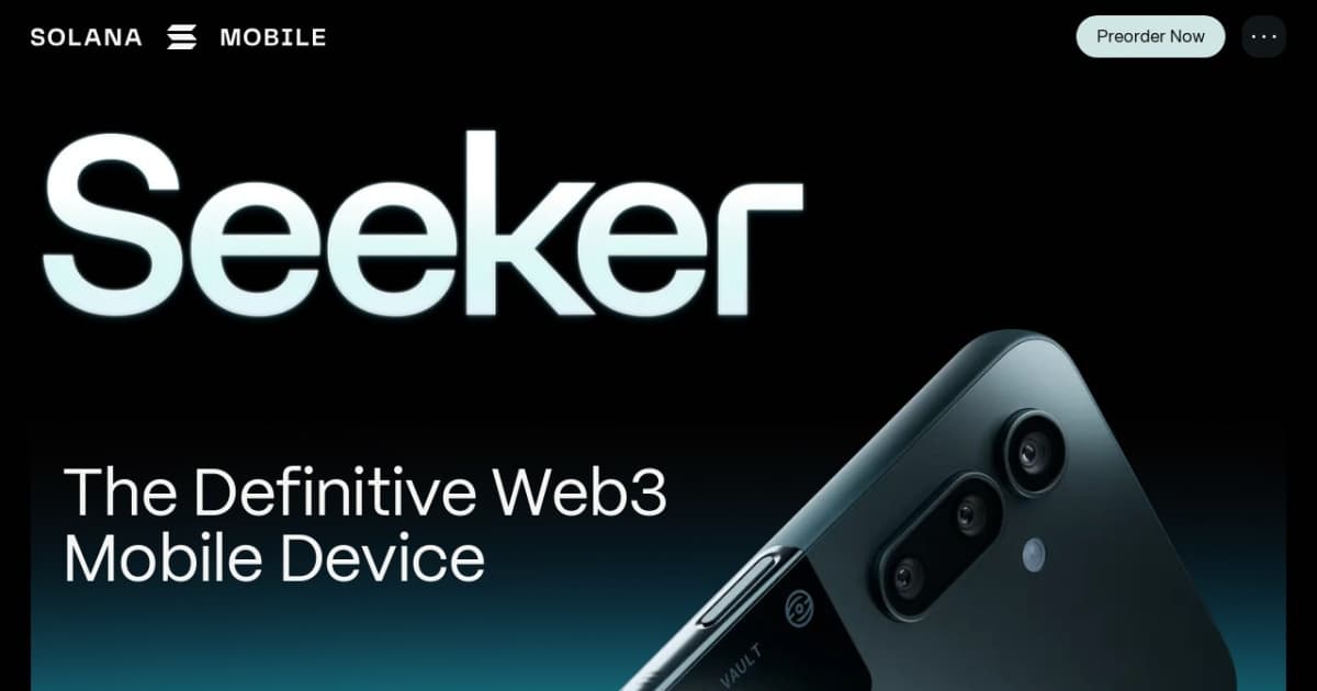 Solana Seeker Phone